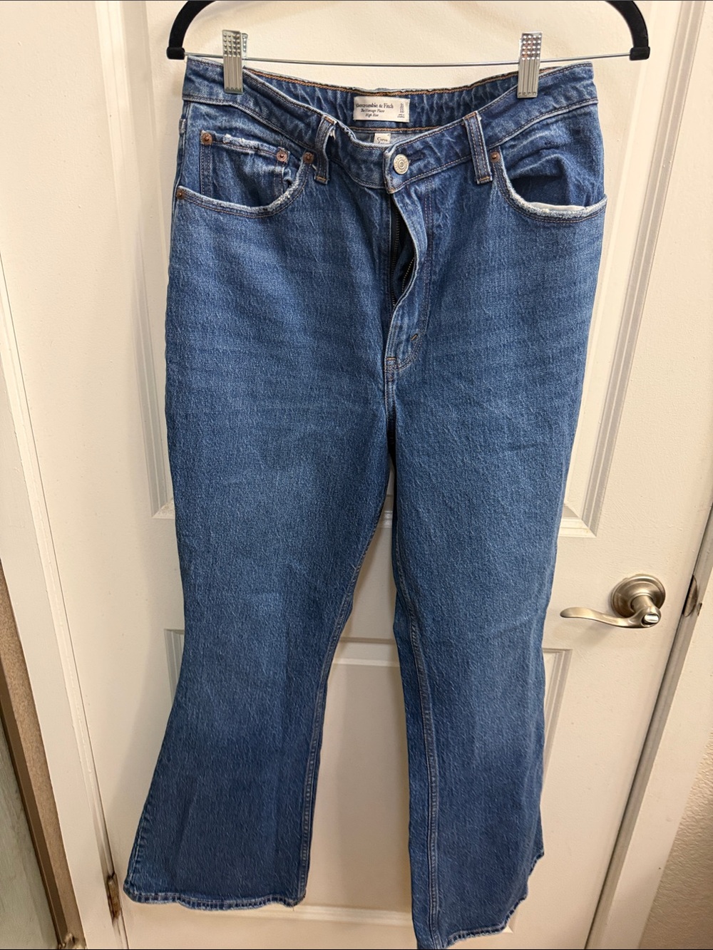Abercrombie & Fitch Medium Blue Flare Jeans